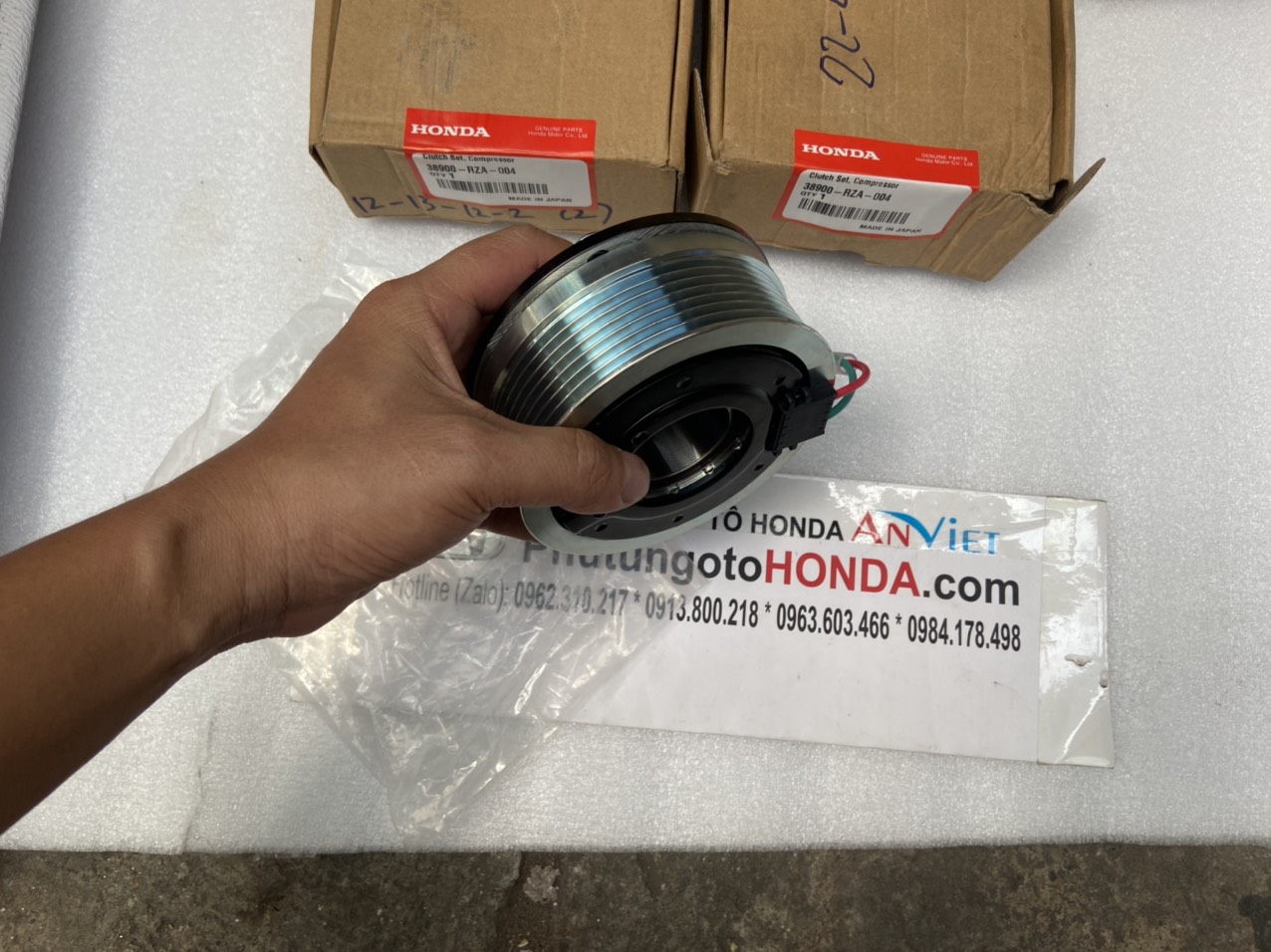 Bộ ly hợp đầu lốc điều hòa xe Honda CRV